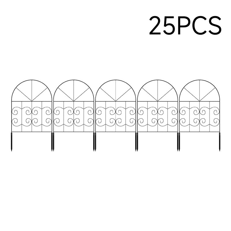 32cm H x 42cm W Metal Fence Panels Included