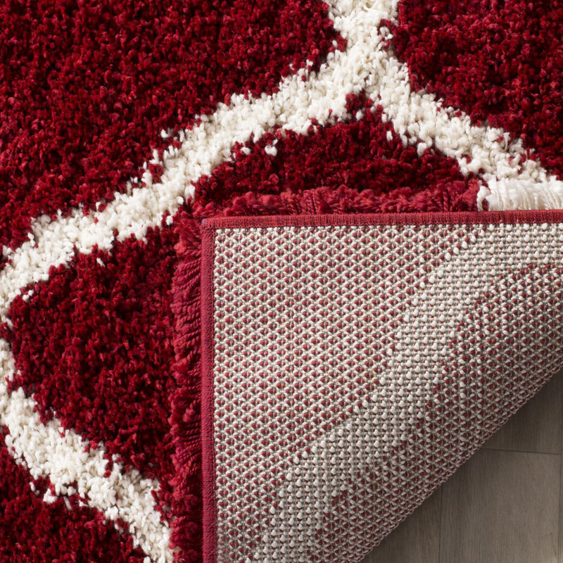 Tapis à poils longs Darrold Hudson, Rectangle 8 pi x 10 pi