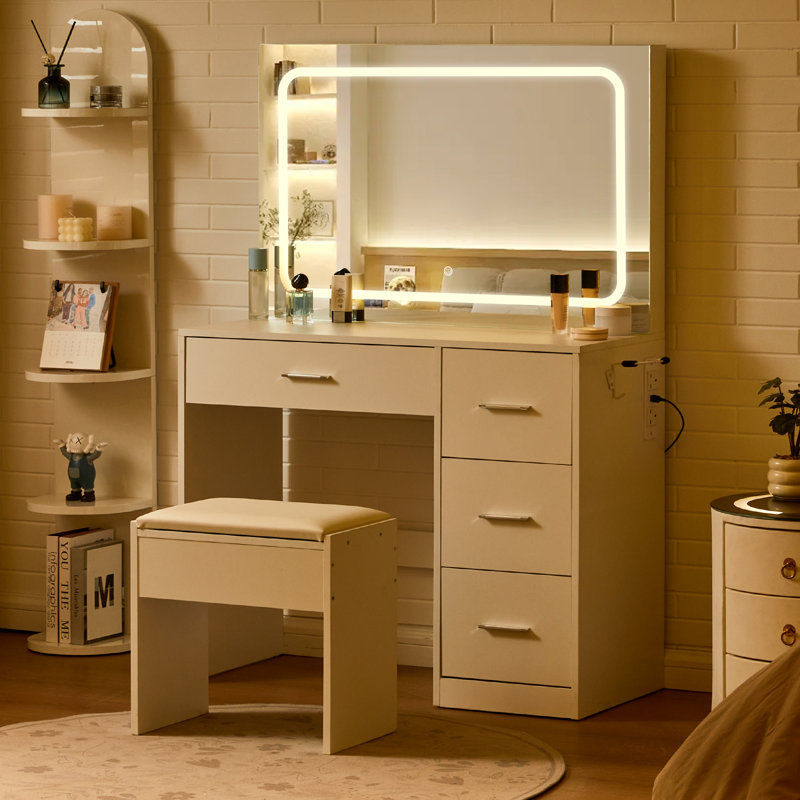 Dressing Table with Mirror
