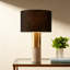 Lampe de table en béton
