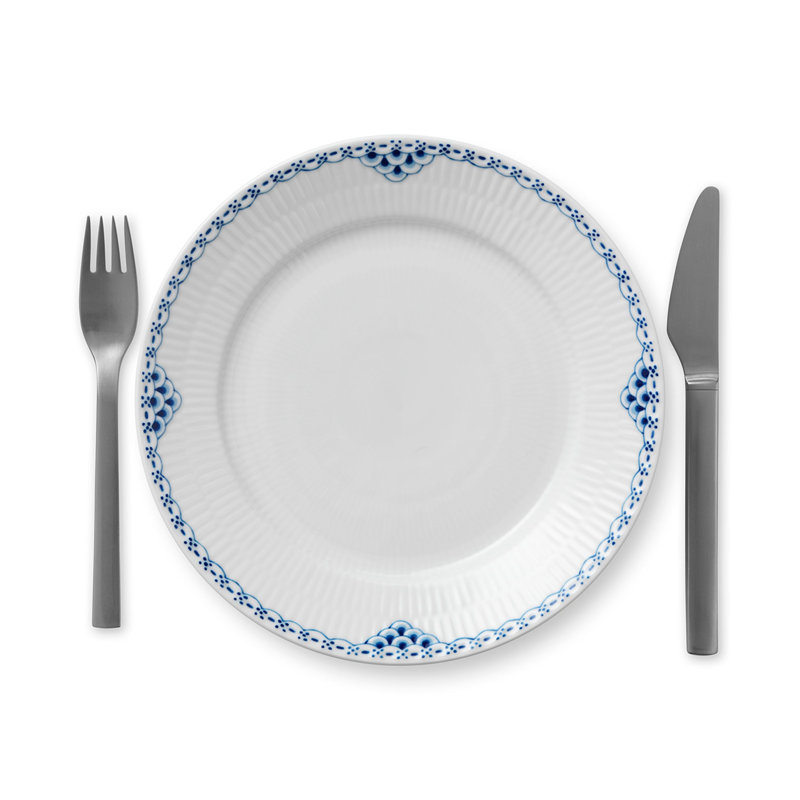 Princess Royal Copenhagen Plate, 8.7" W