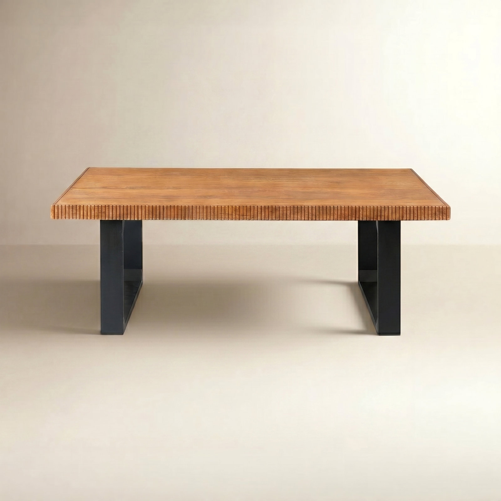 Urbana 48" Mango Coffee Table, Mid Tone Honey