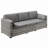 Elsea 78.75'' Wide Wicker Patio Sofa with Cushions-1611899836