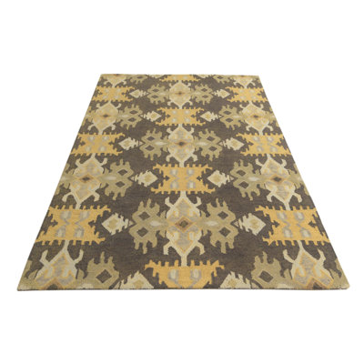 Tapis noir Otto