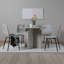 Linen Blend Upholstered Metal Side Chair-11780132-11780130