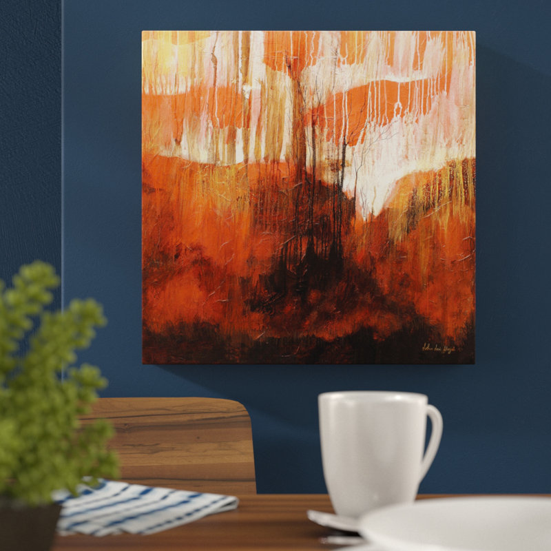 Radiance by John Louis Lloyd - Painting on Canvas, 76cm H x 76cm W, Wrapped Canvas
