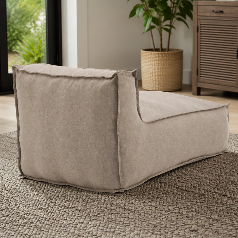 Fauteuil à billes d'extérieur avec tissu résistant aux intempéries