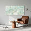 Ensemble de 1 tableau sur toile à motif floral-129278904-129278902
