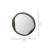 Organic Aluminum, Manufactured Wood Irregular Mirror-23821508