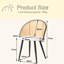 Cotton Blend Side Chair in White