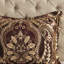 4 édredon en bourgogne pour très grand lit. Comprend 1 édredon, 2 taies décoratives, Chenille en vedette. Contexture solide. Taies décoratives à fermeture à glissière. Magnifique satin antique 100%. - 4 pièces. Manifester. Épisode.