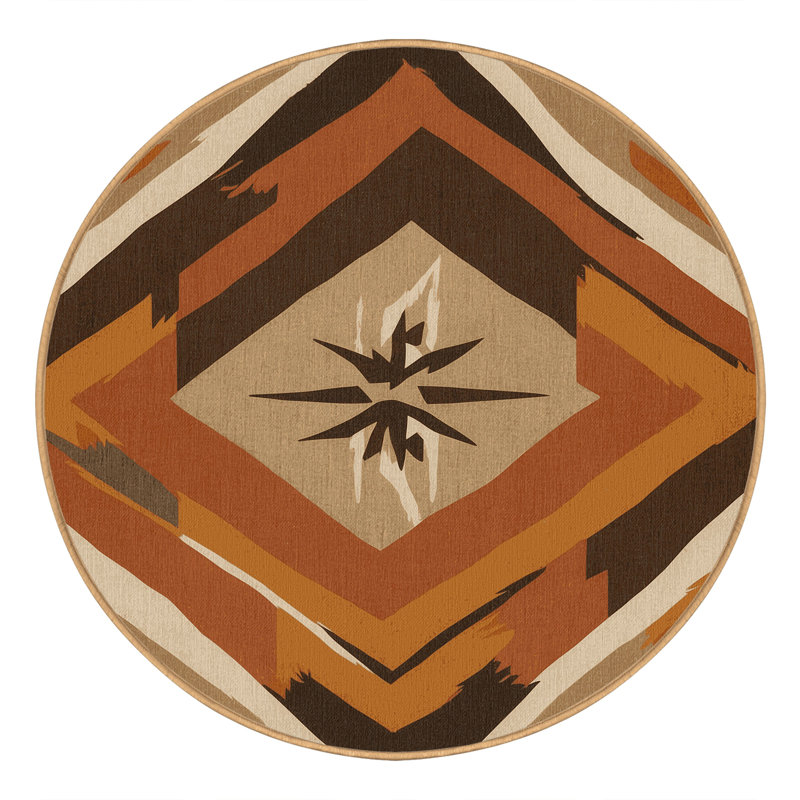 Sandstone Dreams Rug, Round 6'