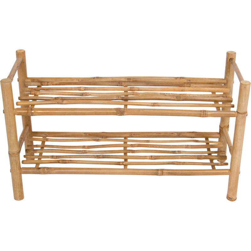 6 Pair Stackable Shoe Rack