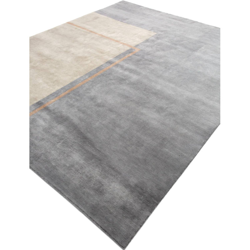 Modern Edit One-of-a-Kind Rectangle 8'1" X 10'2" Hand Knotted Area Rug