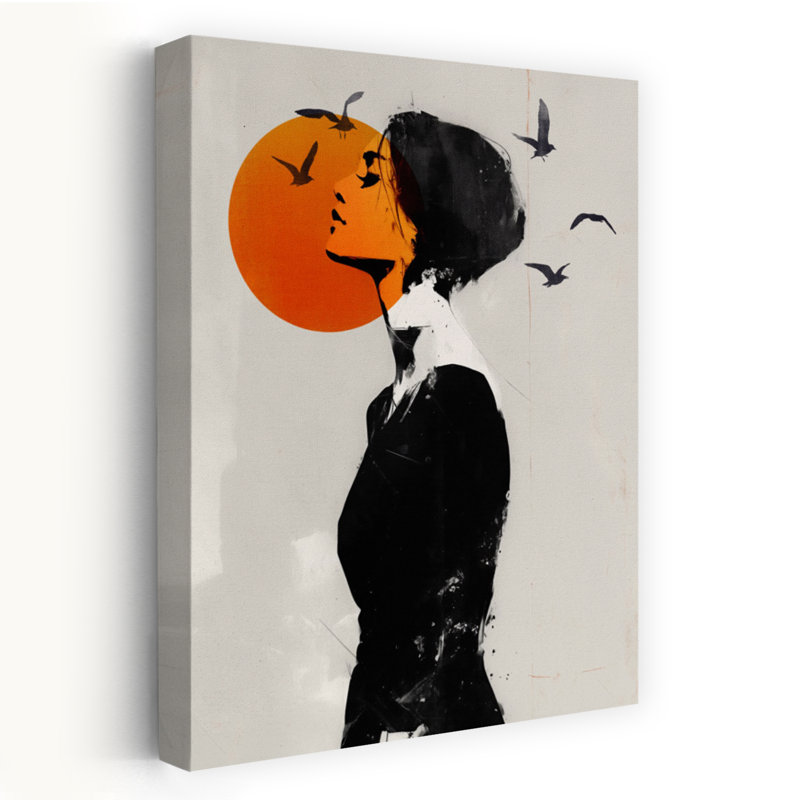 Art contemporain, art contemporain abstrait, H 24 po x l 16 po
