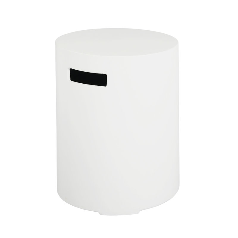 Porte-réservoir / table d'appoint 16 x 20 pouces MGO, blanc
