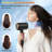 1875w Ionic Hair Dryer With Diffuser & Concentrator, Turbo Motor
