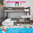 Amoura Kids Twin Over Twin Low Bunk Bed with Guard Rail-686226169