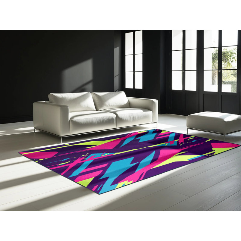 Aurora Surge Rug, Square 6'