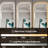 65" X 21" Led Mirror With 3-Color Dimmable Lighting, Shatter-, For Bedroom And Salon Full Length Wall Mirror, 5Mm Copper- Silver Glass, Dressing Room