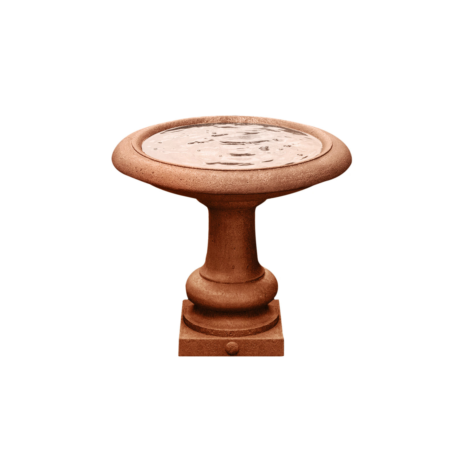 Connerton Birdbath, Ferro Rustico