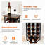 Wine Bottle Rack Brown