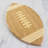 Football-Shaped Bamboo Cutting and Serving Board