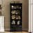 70''H Bookcase With Drawers And Glass-2132505298
