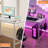 47.2” Computer Desk For Home Office - Study Writing Desk With Storage, Side Hooks & Adjustable Feet-1144443927-1144443934-1144443921