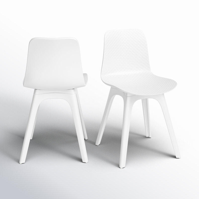 Brin 17.9'' H Side Chair, White