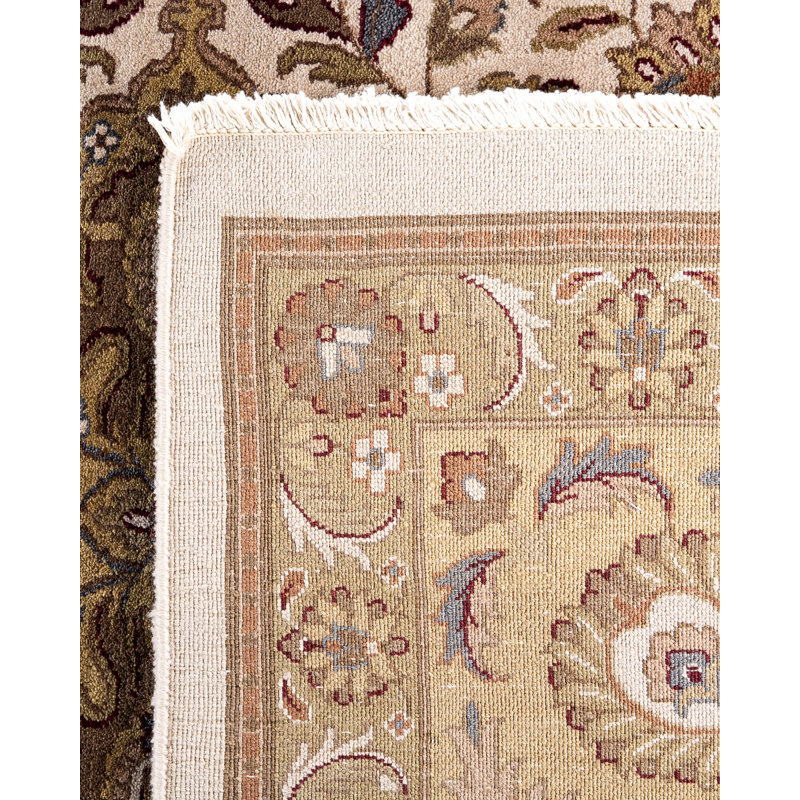 Overdyed One-of-a-Kind 9' 3" X 12' 1" Hand Knotted Area Rug