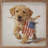 Patriotic Pets Yellow Lab-1365107568