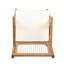 Chaise de salle à manger avec coussin (ensemble de 2)