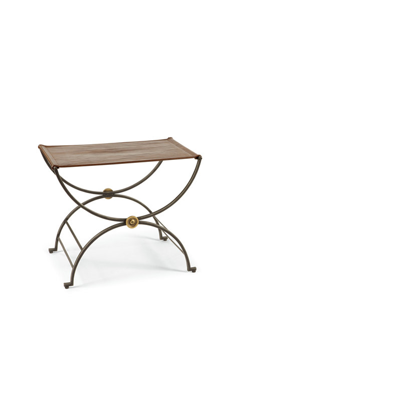 Monarch Leather Bench
