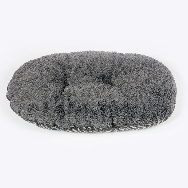 Chevron Fleece Pet Bed, 15cm H x 54cm W x 84cm D