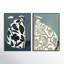 Storm & Beach Dresses. Set of 2 by Marco Marella for Studio M - Framed Wall Art-978655363-978655367