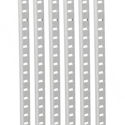 Tablette pour tablette réglable en acier 36,3 pouces 8 pièces