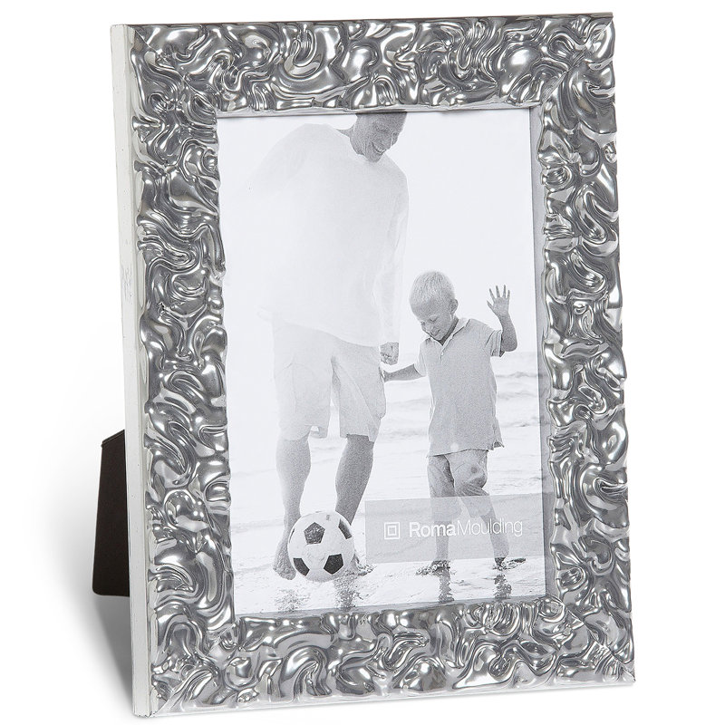 Cadre photo Lavo, 5 po x 7 po, Argent électrique
