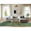 Tapis abstrait vert / caramel-284881637