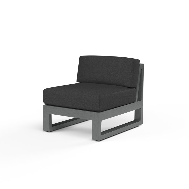 Redondo Outdoor Lounge Chair, Spectrum Carbon Sunbrella® Plainweave
