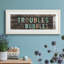 Cadre photo, art textuel sur papier