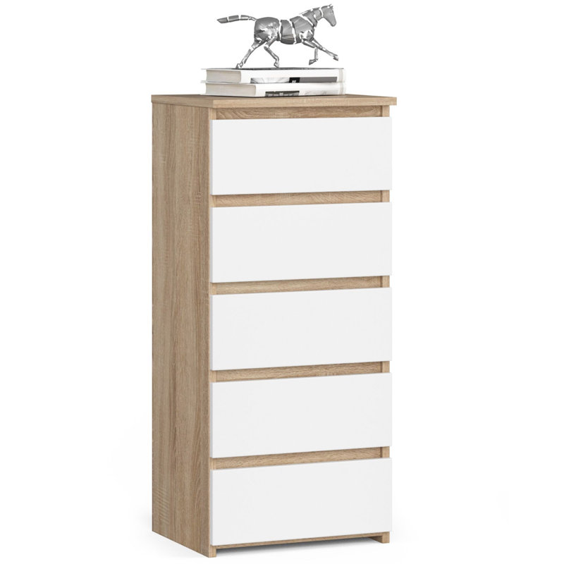 Sridivith 5 -Drawer Console
