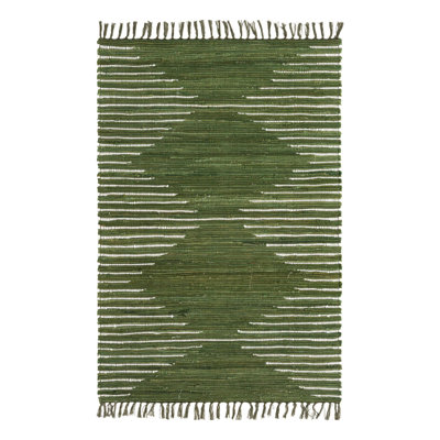 Justice Performance Cotton Geometric Indoor Rug