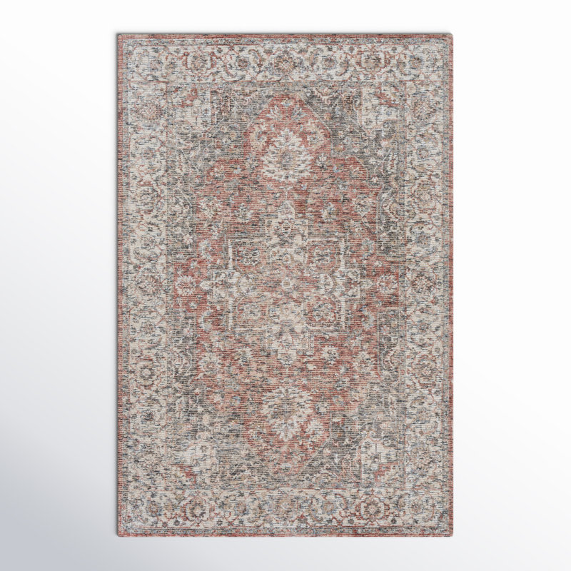 Idette Wool Oriental Indoor Rug, Rectangle 5' x 7'6"