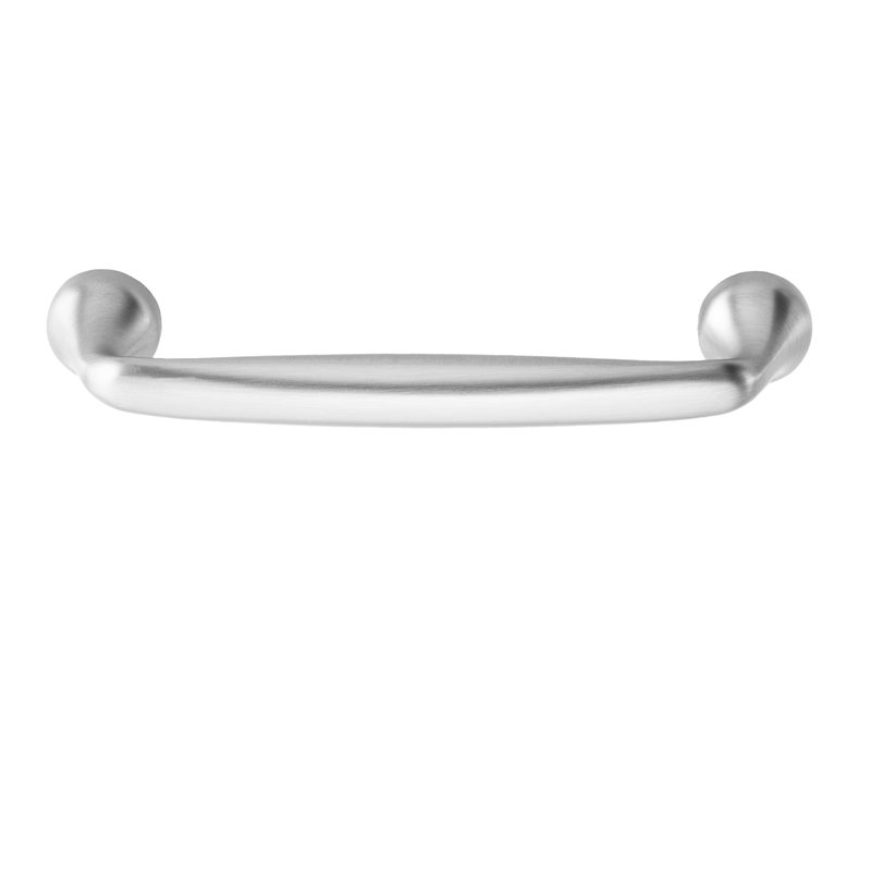 Mason 4-1/4" Center to Center Satin Nickel Bar Drawer Pull, Satin Nickel, 4.25"