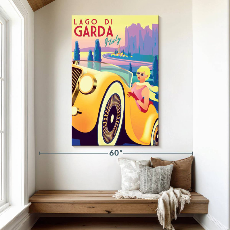 Mehar Touring Lago Di Garda, H 51 po x l 34 po