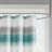 Stripe Print Shower Curtain Aqua/Grey 72x72" -1803561462