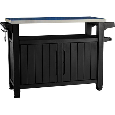 BBQ Rectangular Outdoor Patio Table 51.7 cm D