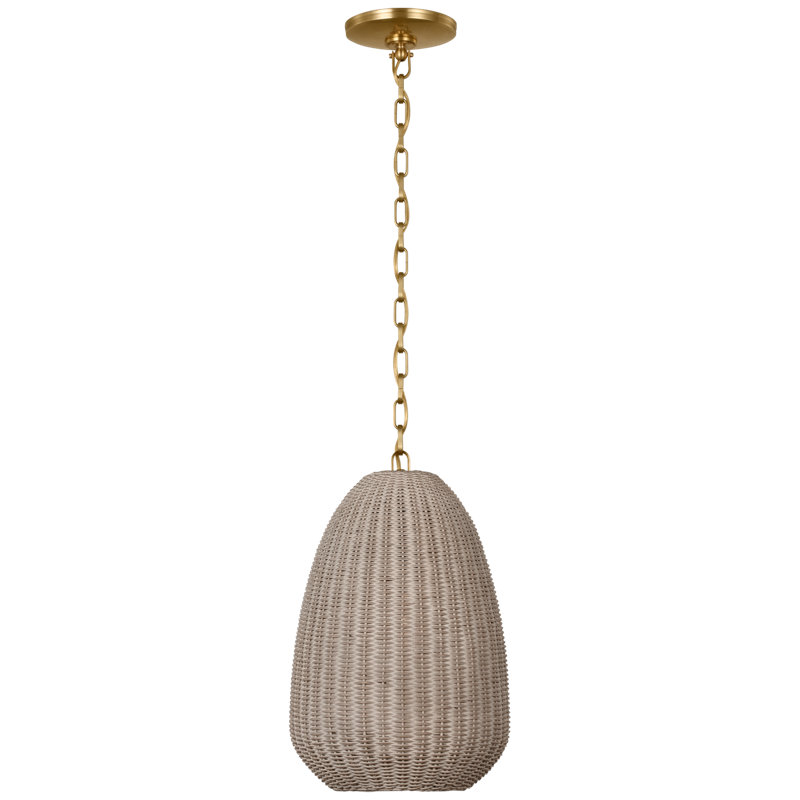 Kokomo Pendant by Chapman & Myers, 46 cm H x 30 cm W, 122 cm H x 81 cm W, Ash