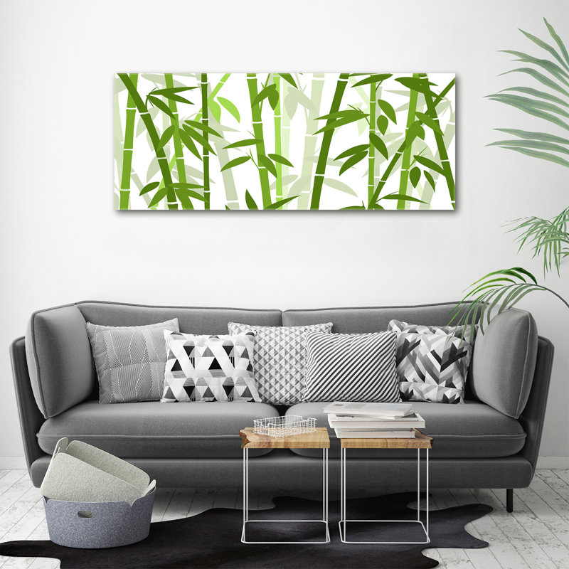 Bamboo - No Frame Print on Glass, Wrapped Canvas, 70cm H x 100cm W x 4cm D